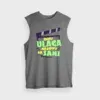 Idhu Ulaga Nadipu Da Sami Men/Unisex Tank Top in Charcoal Melange Color