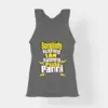 Somebody Kuthing Iam Kathing Women's Tank Top in Charcoal Melange Color