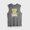 Somebody Kuthing Iam Kathing Men/Unisex Tank Top in Charcoal Melange Color