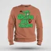 Naanga Adi Vangadha Area Ve Kedayadhu Men/Unisex Sweatshirt in Coral Color