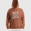 Naan Eppo Varuven, Eppadi Varuvennu, Yaarukum Theriyadhu Men/Unisex Hoodie in Coral Color