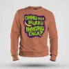 Onnu Inga Irukku, Innonu Enga Men/Unisex Sweatshirt in Coral Color