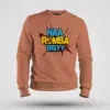 Naa Romba Bisyy Men/Unisex Sweatshirt in Coral Color