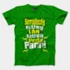 Somebody Kuthing Iam Kathing Men/Unisex T-Shirt in Flag Green Color