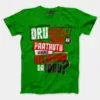 Oru Gentleman Ah Paathuthu Kekkara Kelviyaa Da Idhu Men/Unisex T-Shirt in Flag Green Color