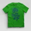 Nalu English Paper Meinjittu Vandhu Film Kattriya Nee Boys Round Neck T-Shirt in Flag Green Color