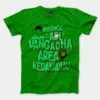 Naanga Adi Vangadha Area Ve Kedayadhu Men/Unisex T-Shirt in Flag Green Color