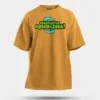 Marupadiyum Modhalenda! Men/Unisex Oversized T-Shirt in Golden Yellow Color