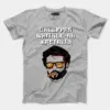 Ungoppan Whistle Ah Kaetavan Men/Unisex T-Shirt in Grey Melange Color