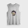 Ungoppan Whistle Ah Kaetavan Men/Unisex Tank Top in Grey Melange Color