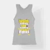 Somebody Kuthing Iam Kathing Women's Tank Top in Grey Melange Color