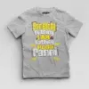 Somebody Kuthing Iam Kathing Boys Round Neck T-Shirt in Grey Melange Color