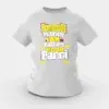 Somebody Kuthing Iam Kathing Girls Round Neck T-Shirt in Grey Melange Color