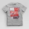 Oru Gentleman Ah Paathuthu Kekkara Kelviyaa Da Idhu Boys Round Neck T-Shirt in Grey Melange Color