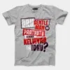 Oru Gentleman Ah Paathuthu Kekkara Kelviyaa Da Idhu Men/Unisex T-Shirt in Grey Melange Color