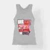 Oru Gentleman Ah Paathuthu Kekkara Kelviyaa Da Idhu Women's Tank Top in Grey Melange Color