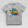 Naa Romba Bisyy Boys Round Neck T-Shirt in Grey Melange Color