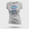 Naanum Valikkaatha Maathiri Evlo Neram Thaan Nadikkirathu Women's T-Shirt in Grey Melange Color