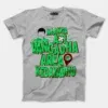 Naanga Adi Vangadha Area Ve Kedayadhu Men/Unisex T-Shirt in Grey Melange Color