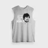 Ketta Payyan Sir Indha Kaali Men/Unisex Tank Top in Grey Melange Color