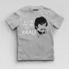 Ketta Payyan Sir Indha Kaali Boys Round Neck T-Shirt in Grey Melange Color