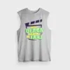 Idhu Ulaga Nadipu Da Sami Men/Unisex Tank Top in Grey Melange Color