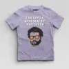 Ungoppan Whistle Ah Kaetavan Boys Round Neck T-Shirt in Lavender Color