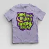 Onnu Inga Irukku, Innonu Enga Boys Round Neck T-Shirt in Lavender Color