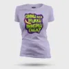 Onnu Inga Irukku, Innonu Enga Women's T-Shirt in Lavender Color