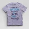 Naanum Valikkaatha Maathiri Evlo Neram Thaan Nadikkirathu Boys Round Neck T-Shirt in Lavender Color