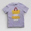 Yaar Ange Yaarada Ange Boys Round Neck T-Shirt in Lavender Color