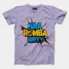 Naa Romba Bisyy Men/Unisex T-Shirt in Lavender Color