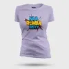 Naa Romba Bisyy Women's T-Shirt in Lavender Color