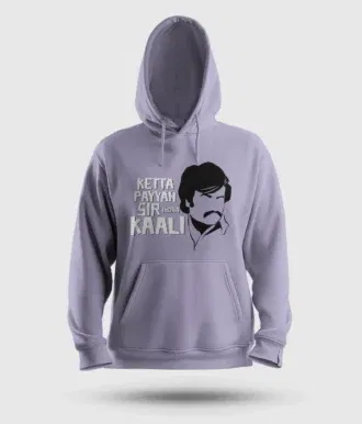 Ketta Payyan Sir Indha Kaali Men/Unisex Hoodie in Lavender Color