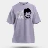 Ketta Payyan Sir Indha Kaali Men/Unisex Oversized T-Shirt in Lavender Color
