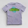 Marupadiyum Modhalenda! Boys Round Neck T-Shirt in Lavender Color