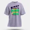 Idhu Ulaga Nadipu Da Sami Men/Unisex Oversized T-Shirt in Lavender Color