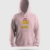 Yaar Ange Yaarada Ange Men/Unisex Hoodie in Light Baby Pink Color