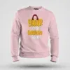 Yaar Ange Yaarada Ange Men/Unisex Sweatshirt in Light Baby Pink Color
