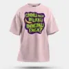 Onnu Inga Irukku, Innonu Enga Men/Unisex Oversized T-Shirt in Light Baby Pink Color
