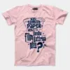 Nalu English Paper Meinjittu Vandhu Film Kattriya Nee Men/Unisex T-Shirt in Light Baby Pink Color