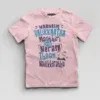 Naanum Valikkaatha Maathiri Evlo Neram Thaan Nadikkirathu Boys Round Neck T-Shirt in Light Baby Pink Color