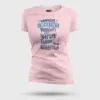 Naanum Valikkaatha Maathiri Evlo Neram Thaan Nadikkirathu Women's T-Shirt in Light Baby Pink Color