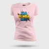 Naa Romba Bisyy Women's T-Shirt in Light Baby Pink Color