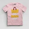 Yaar Ange Yaarada Ange Boys Round Neck T-Shirt in Light Baby Pink Color