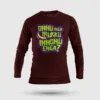 Onnu Inga Irukku, Innonu Enga Men/Unisex Long Sleeve T-Shirt in Maroon Color