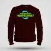 Marupadiyum Modhalenda! Men/Unisex Sweatshirt in Maroon Color
