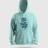 Nalu English Paper Meinjittu Vandhu Film Kattriya Nee Men/Unisex Hoodie in Mint Color