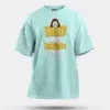 Yaar Ange Yaarada Ange Men/Unisex Oversized T-Shirt in Mint Color