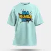 Naa Romba Bisyy Men/Unisex Oversized T-Shirt in Mint Color